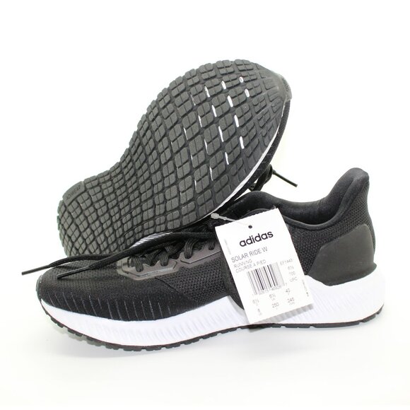 ADIDAS Solar Ride Adiwear Bounce Black Grey Breathable Running Shoes - Size 8 - Picture 4 of 4
